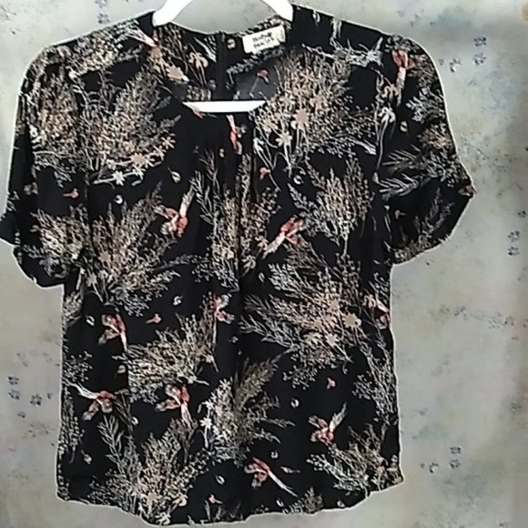 Marc New York Andrew Womens Performance Lace Up Back Top - Picture 1 of 12